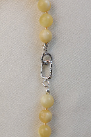 Yellow Jade Necklace