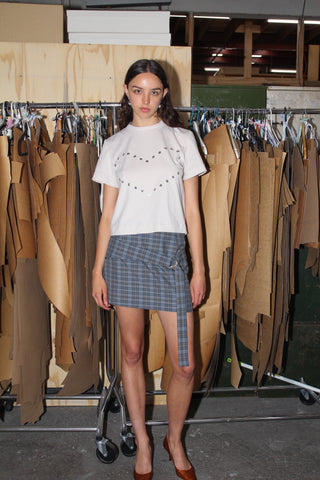 Riem Mini Skirt - Check