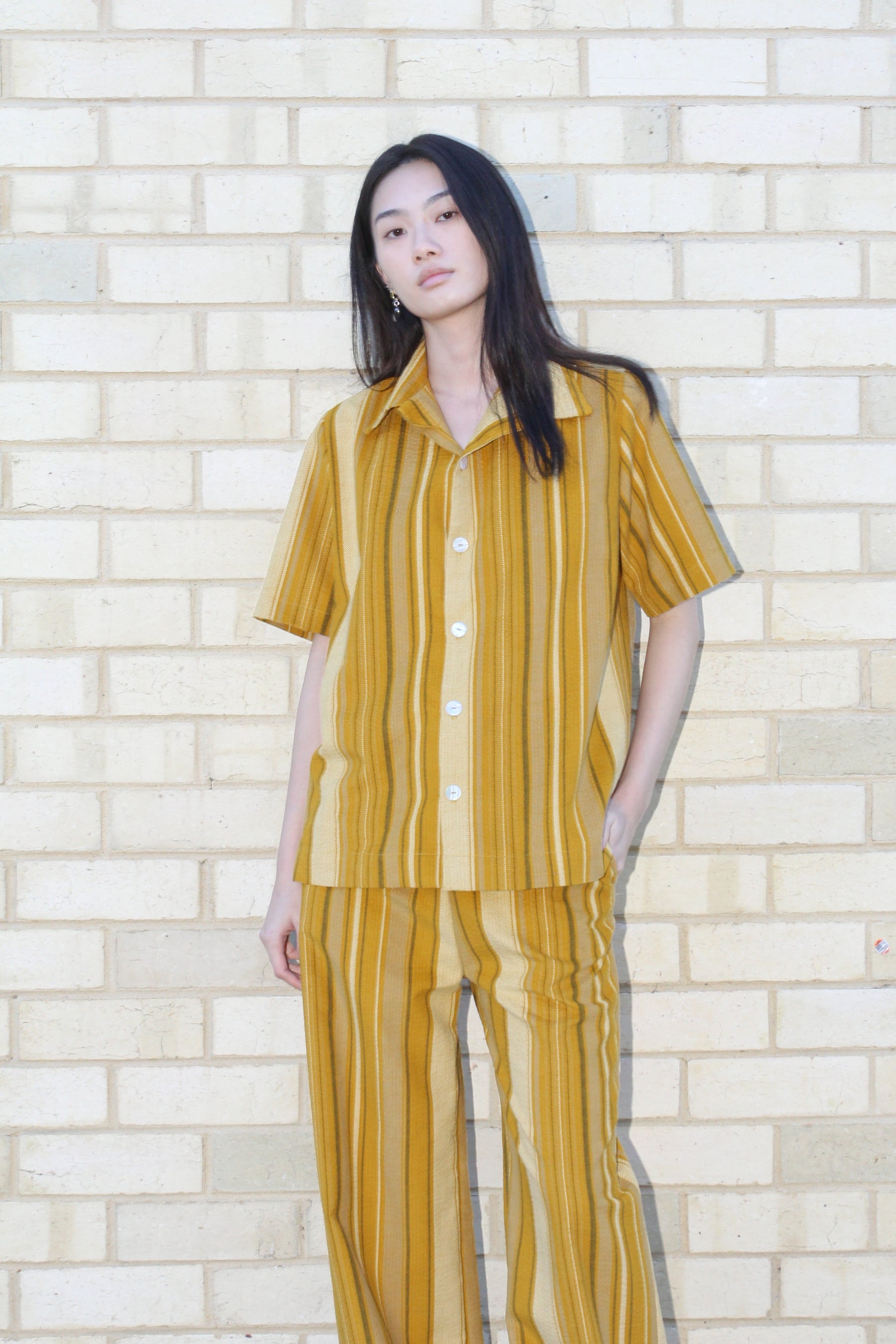 Classica Shirt - Waffle Stripe