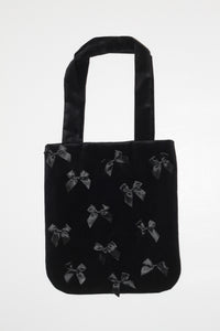 Bows Mini Tote - Black