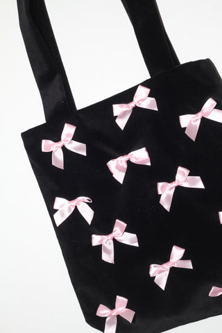 Bows Mini Tote - Pink