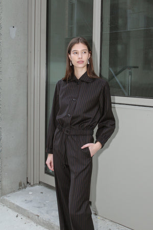 Gessato Jacket - Pinstripe